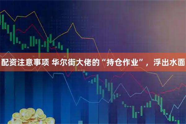配资注意事项 华尔街大佬的“持仓作业”，浮出水面